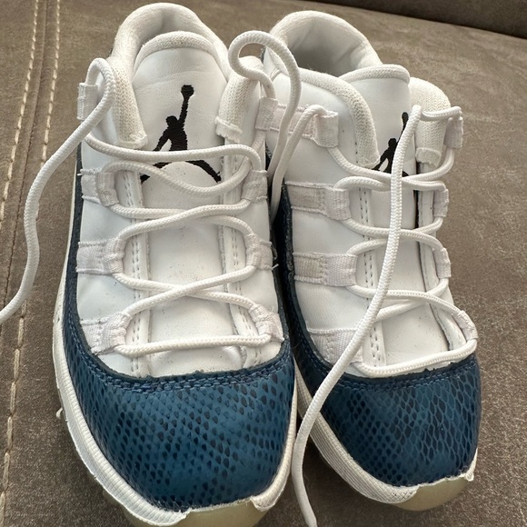 Jordan Other - Jordan 11 Blue Snakeskin Sneakers Toddler